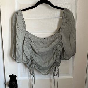 Olive Green Top